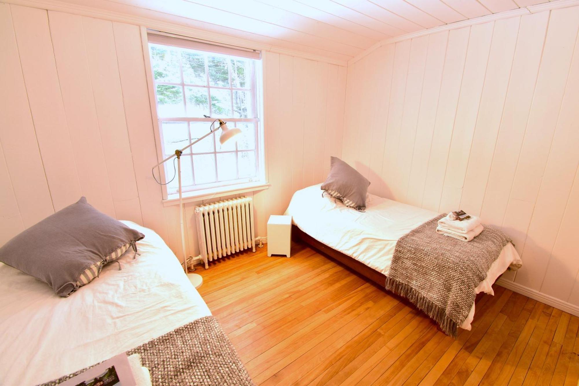 Le Partage Lodge: Destination Plein Air Et Sociale Val-Morin Bagian luar foto